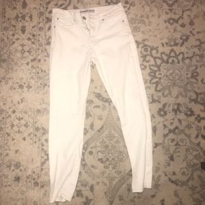 White Skinny Jeans (Express)